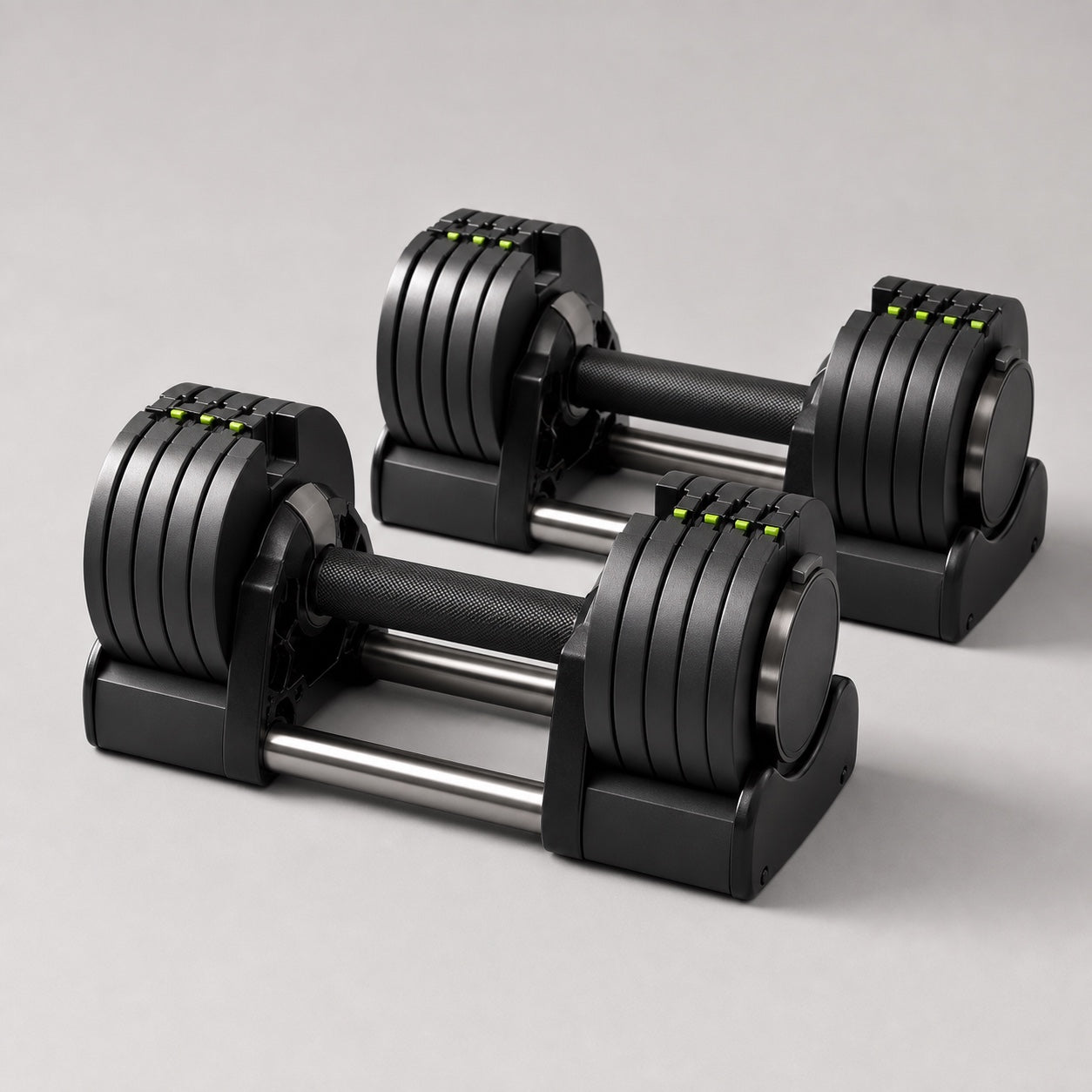 FlexLock adjustable dumbbell pair